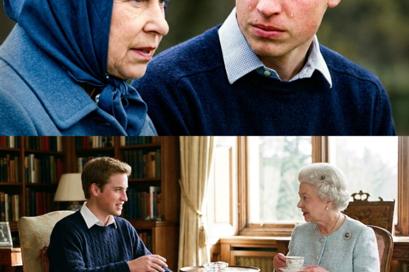 The Queen Noticed William Struggling After Diana’s Funeral — She Told Him Something He Never Forgot