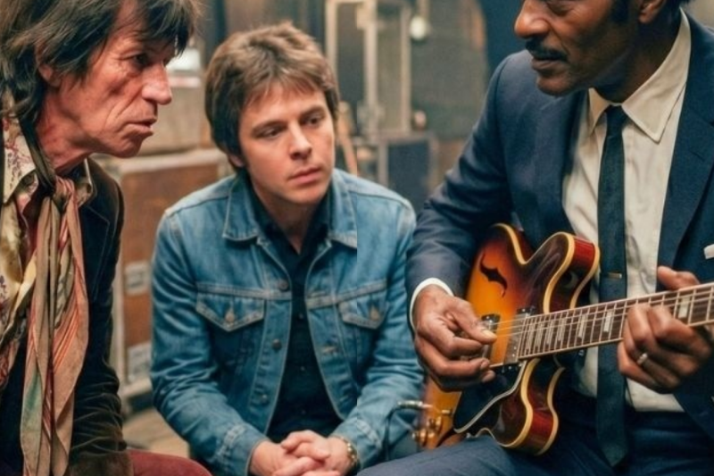 The Night Chuck Berry Stepped Out of the Shadows to Teach a Skeptical Guitarist the True Meaning of Rock ‘n’ Roll