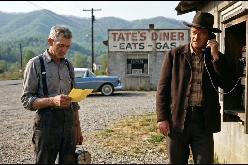John Wayne Found An Old Foreman Fired In Tennessee 1957 — Then He Walked To The Pay Phone