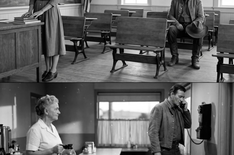 John Wayne Saw A Schoolteacher Dismissed In Arizona 1956 — Then He Cried