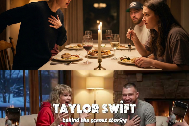 SHOCKING Test Kylie Kelce Did to Taylor Swift During Family Dinner