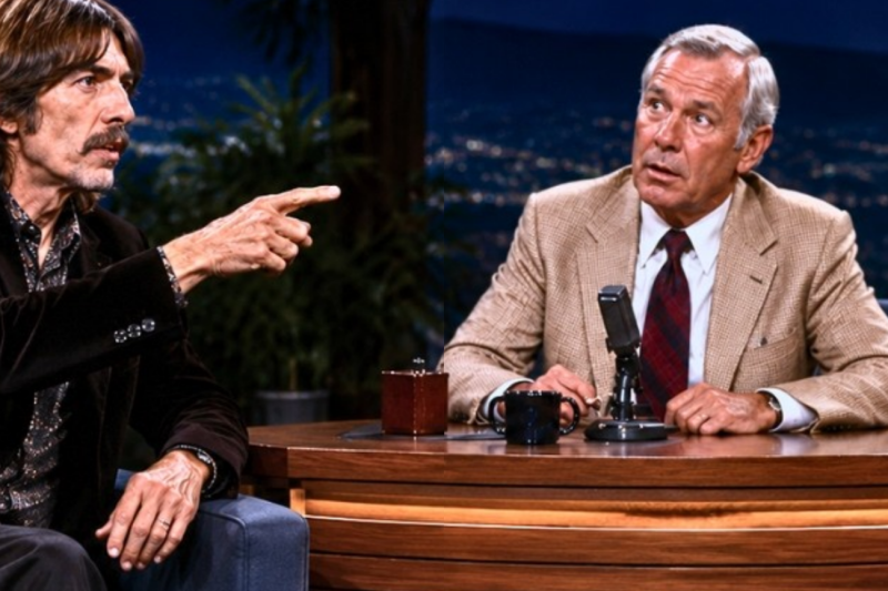 Seven Seconds of Silence: The Night George Harrison Challenged Clint Eastwood on Live TV—and Changed Everything