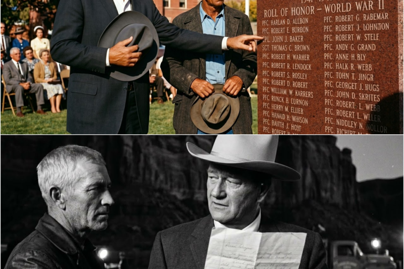 John Wayne Read Every Name On A 1961 War Memorial — Then He Cleared The One They Called A Coward
