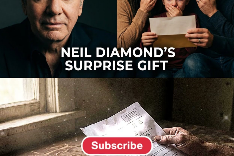 Neil Diamond heard this family was losing their home — What he mailed them shocked everyone