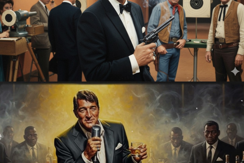 PROFESSIONAL SHOOTERS Mocked Dean Martin’s Talent — The 0.20 Second ROYAL Move CRUSHED Them All