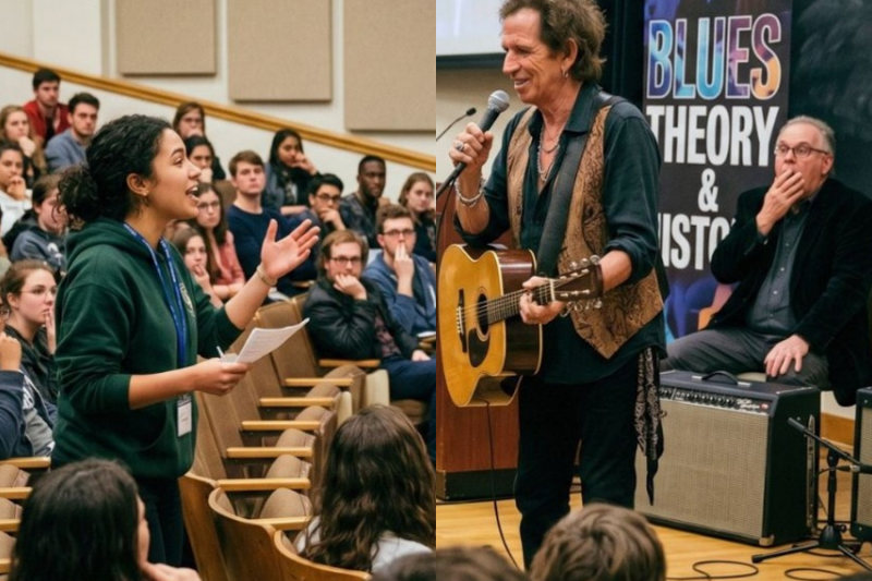 ‘I Think You’re Misunderstanding Blues Theory’ — Student Told This To KEITH RICHARDS By Mistake