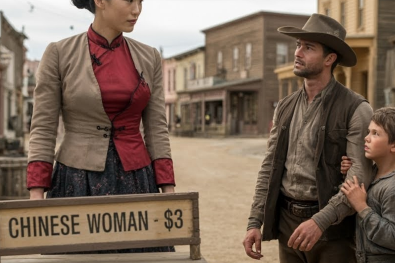 Rancher With 2 Kids Bought a Chinese Woman As a Joke for $3, Then Was Shocked When She Said His N