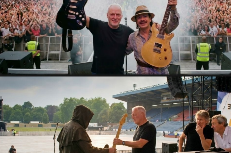 David Gilmour Invited a Stranger On Stage—Seconds Later, He Realized Who Gilmour Really Was!