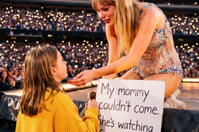 She Wore Her Mother’s Cardigan to the Concert—Taylor Swift’s Reaction Brought 75,000 People to Tears
