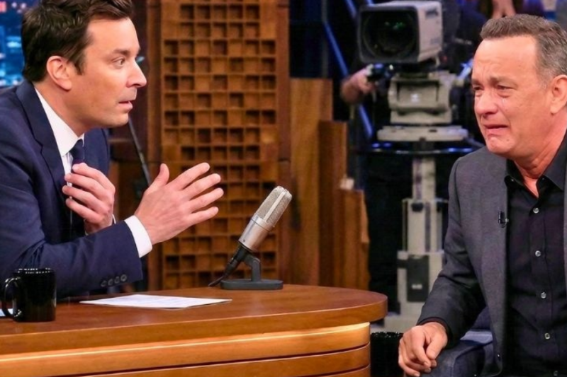 Tom Hanks Stopped the Interview and Said “Jimmy, Turn the Cameras Off” — They Didn’t