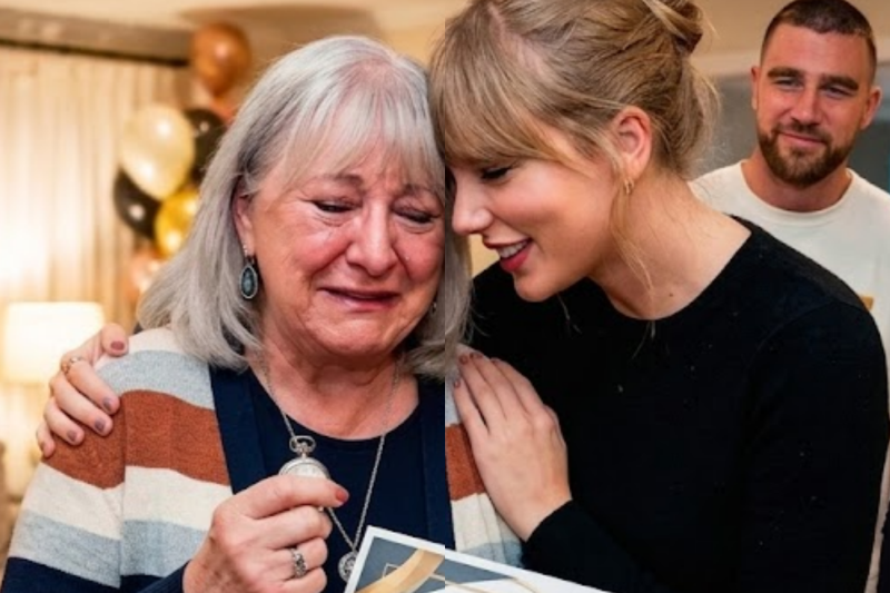 The Unforgettable Gift: How Taylor Swift’s Heartfelt Surprise Brought Donna Kelce to Tears and Forged a Forever Bond
