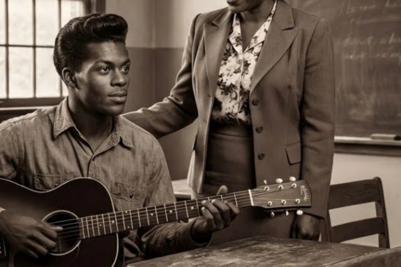 They Handed Chuck Berry a Guitar at School – What He Did Next Was UNBELIEVABLE