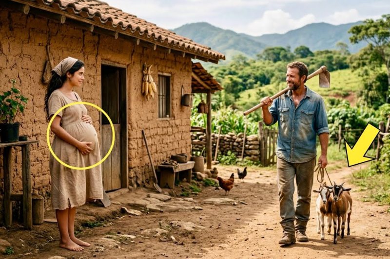CREÍA QUE CRIARÍA A SU HIJO SOLA EN EL CAMPO… HASTA QUE UN HACENDADO VIUDO APARECIÓ CON DOS CABRAS