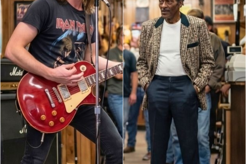 Chuck Berry heard “no one can play this riff”—then silenced room with one guitar!