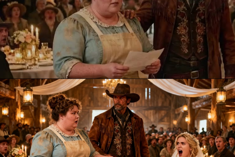 She Was Only the Wedding Cook—Then the Cowboy Groom Chose Her Before 200 Guests