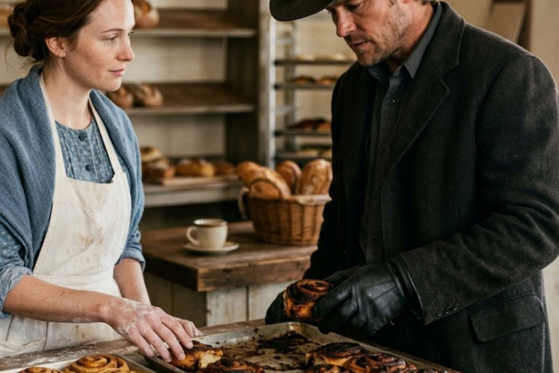 The Cowboy Bought Her Bread Every Morning — By Winter, He Asked Her to Be His Wife
