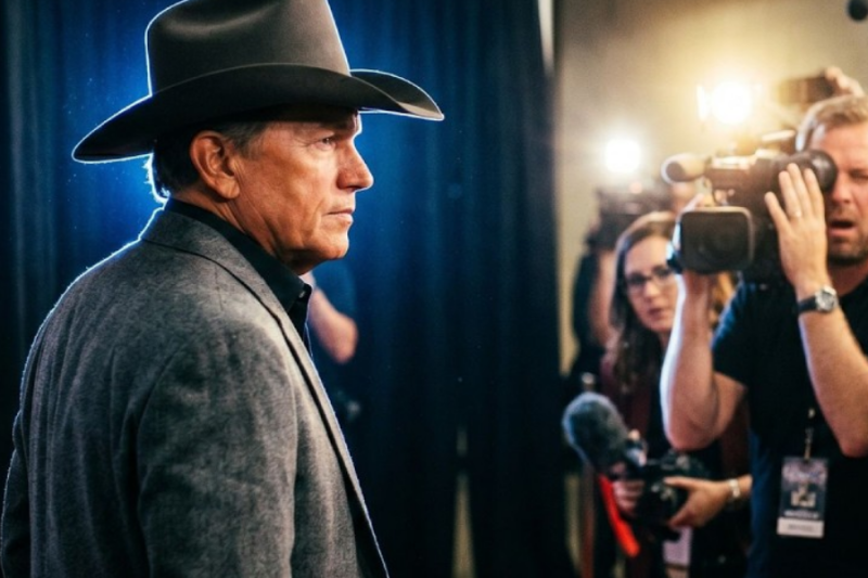George Strait interrupted his big debut and left 500 reporters waiting—what he did next left…