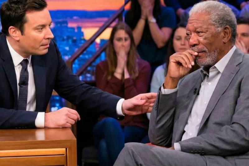 The Night Morgan Freeman Walked Off Jimmy Fallon’s Set Without Saying a Word