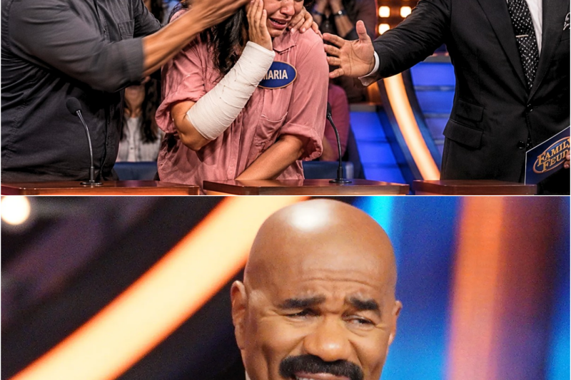 Husband Tried Slapping His Wife After Wrong Answer—Steve Had Him Arrested Live on Family Feud!