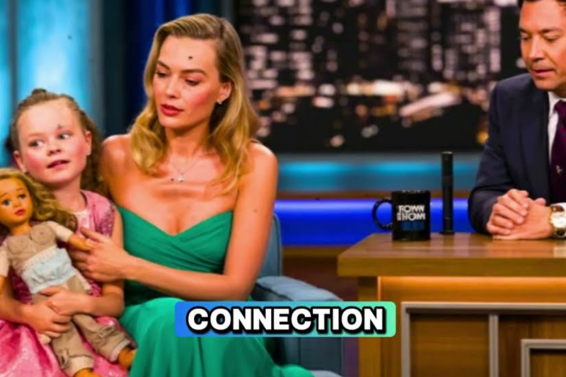 Jimmy Fallon Stunned When Margot Robbie Suddenly Stops Interview After Hearing This Child’s Voice