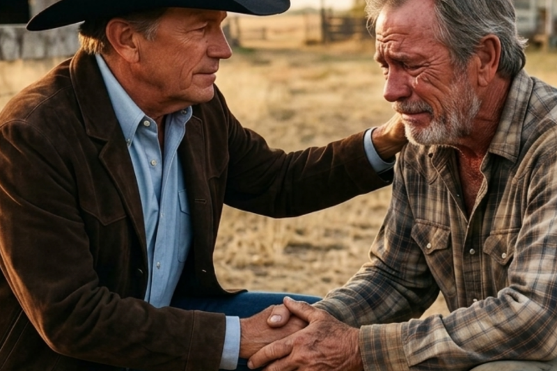 Don’t Wait on the Good Things: How a 35-Year-Old Radio Secret Led George Strait to Save a Drowning Gulf War Veteran’s Texas Farm