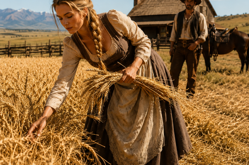 The Rancher Only Wanted Help with the Harvest — What the German Girl Harvested Was His Heart