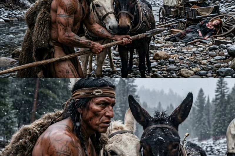 Two Mules Kept Dragging Lakota Wayfarer To One Location—What He Found There Left Him Utterly Stunned