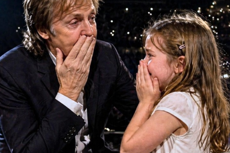 Little Girl Reveals Why Her Mom Cries to a Beatles Song—Paul McCartney Breaks Down