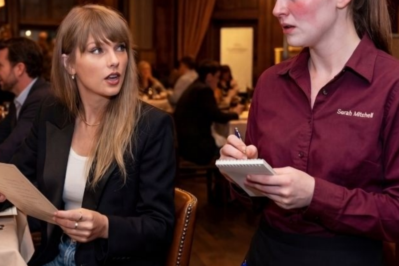 Taylor Swift saw childhood dance partner as waitress—what she did next shocked entire staff!