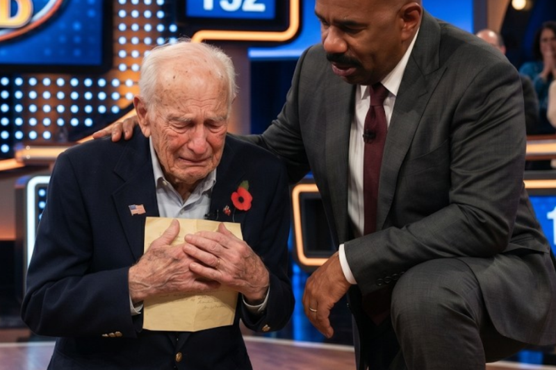 Steve Harvey WALKS OFF Stage When 95-Year-Old Reveals What His Wife Did Before She PASSED