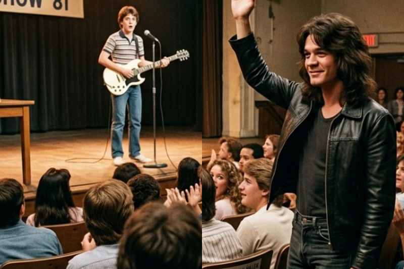 Talent Show Judge Crushed a Teen Guitarist — Eddie Van Halen Raised His Hand
