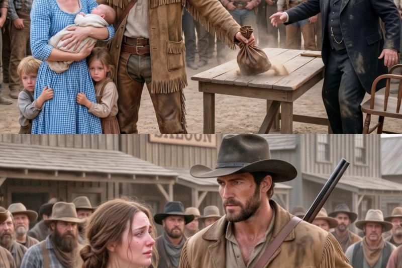 “I’ll Take Her — And Every One of Her Children.” The Mountain Man’s Choice Shocked the Town