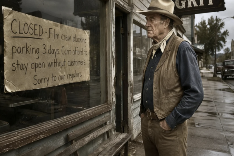 While Filming True Grit, John Wayne Learned a Family Diner Sat Empty for Days — Then He Walked In!