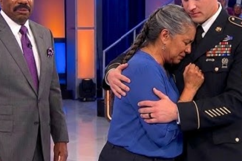 The Invisible Math of a Mother’s Love: How a Marine Son’s 3-Year Secret Left Steve Harvey and a Studio Audience in Tears