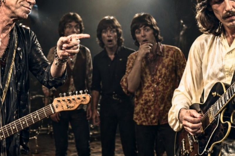 The Night the Quiet Beatle Silenced the Stones: How George Harrison Dismantled Keith Richards’ Arrogant Challenge and Rewrote Rock History