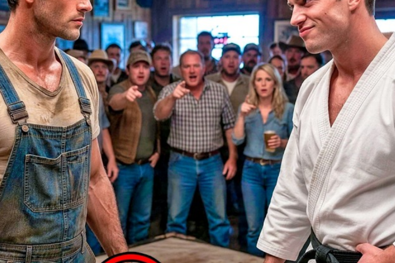 “Easy Money.” A Cocky Black Belt Bet Against a Quiet Farmer — Unaware He Was a Navy SEAL Officer