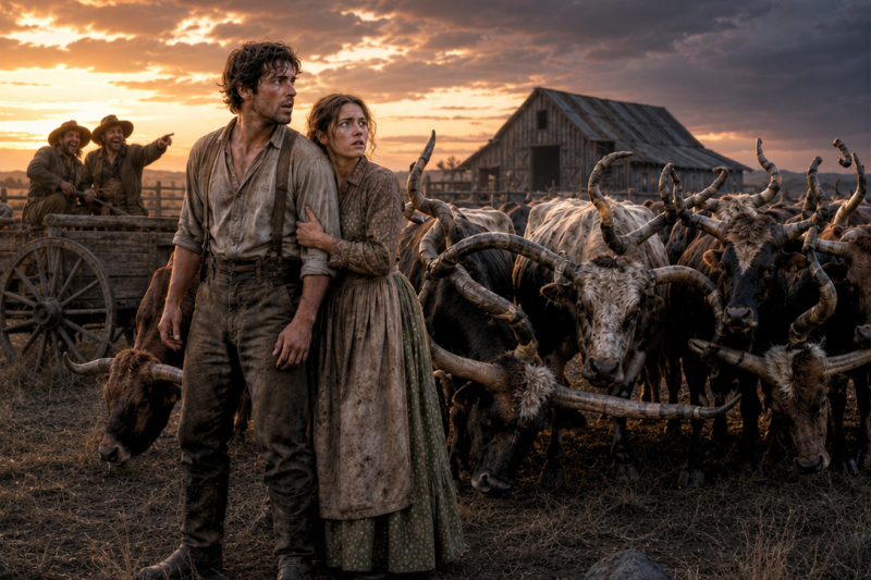 They Bought 47 Crooked Horn Cows — Everyone Laughed Until the Wolves Came