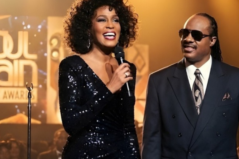 Whitney Houston Takes Her Place Among the Legends — With Stevie Wonder’s Support