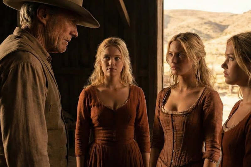 “Think You Can Truly Handle Us All”—The Sisters Surrounded The Cowboy In His Barn Wild West Stories