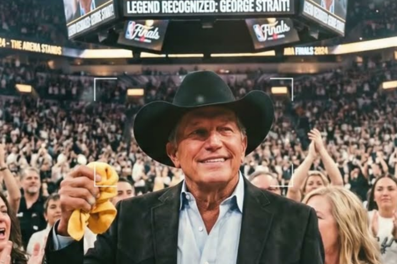 The Night the King Saved Game 7: How an NBA Halftime Crisis Sparked a George Strait Miracle and Saved a Father’s Soul