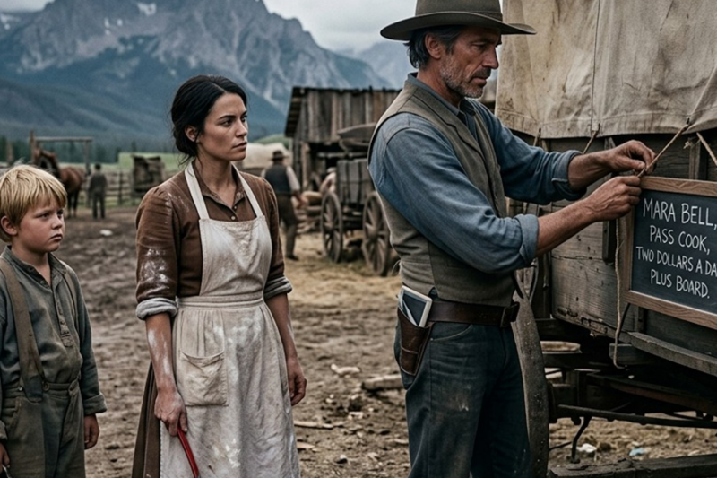 A Lonely Rancher Hired the Station Cook Nobody Wanted After His Son Chose Her