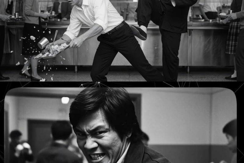 In the lunch line a man told Bruce Lee: “You can’t fight with that scrawny body!” — 10s later
