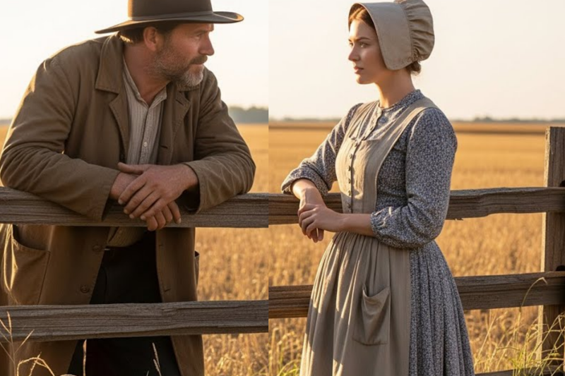 A Lonely Rancher Knocked and Said “I Was Told You Need a Rancher” — But the Widow Saw His True Heart