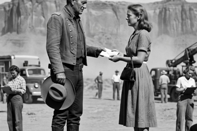 John Ford Saw John Wayne Give His Last Paycheck To A Stuntman’s Widow In 1956 — Then He Cried