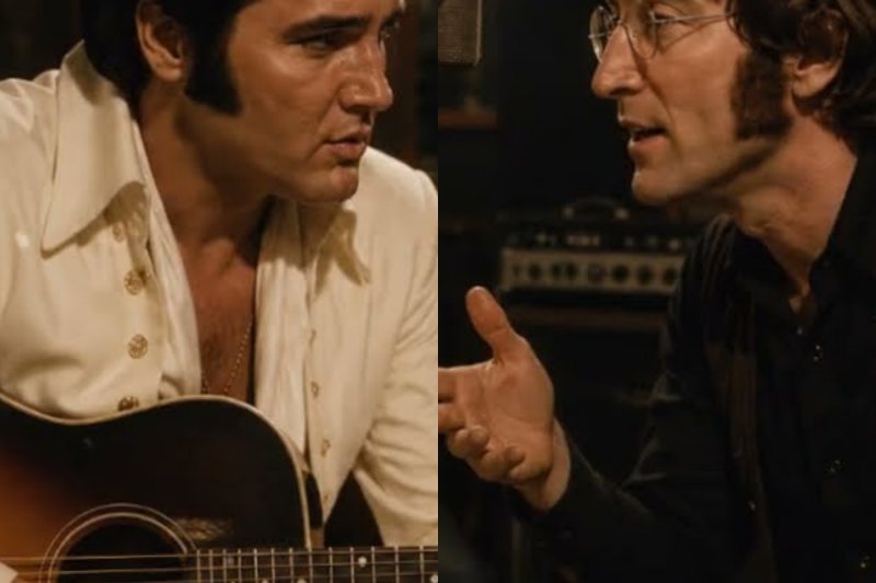 Elvis Bet John Lennon $10,000 He Couldn’t Write a Hit Song in 7 Minutes — 7 Minutes Later, Everyone