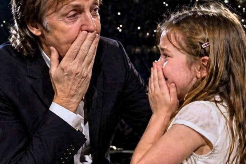 Little Girl Reveals Why Her Mom Cries to a Beatles Song—Paul McCartney Breaks Down