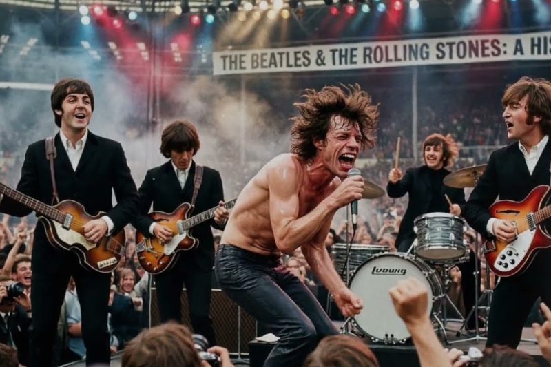 Beatles and Rolling Stones HİSTORİC Concert—What Happened on Stage SHOCKED World