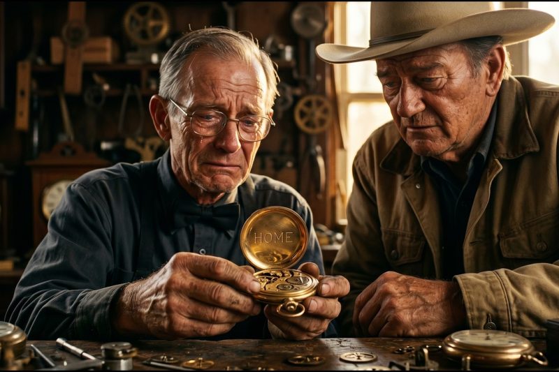 John Wayne Brought a Broken Watch to a 1960 Kentucky Shop — Then Left the Owner in Shock