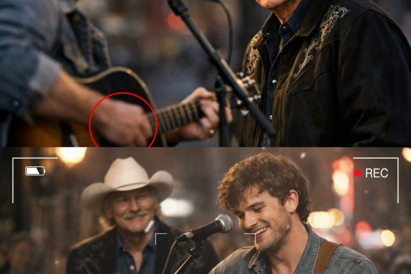 Street singer plays Alan Jackson’s music in Nashville what happens next changes his career forever!