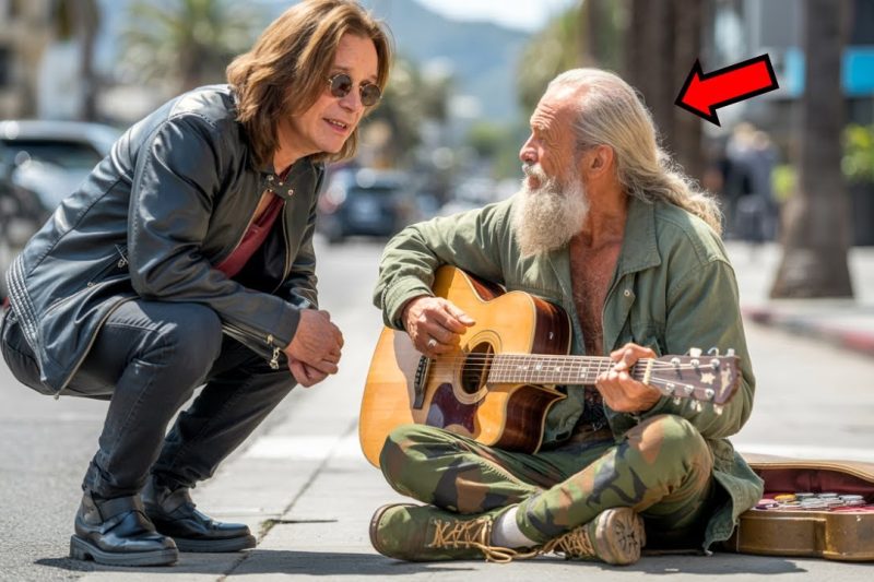 A Homeless Vet Was Playing “Iron Man”—Then Ozzy Osbourne Sat Down Next to Him